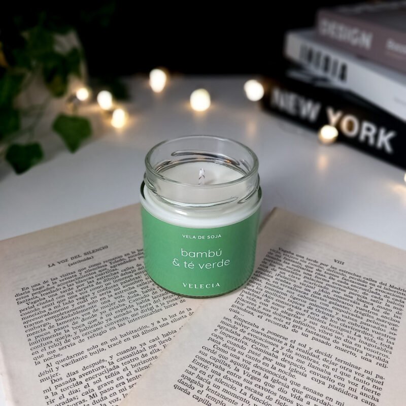 Vela aromática Bambú y Té verde