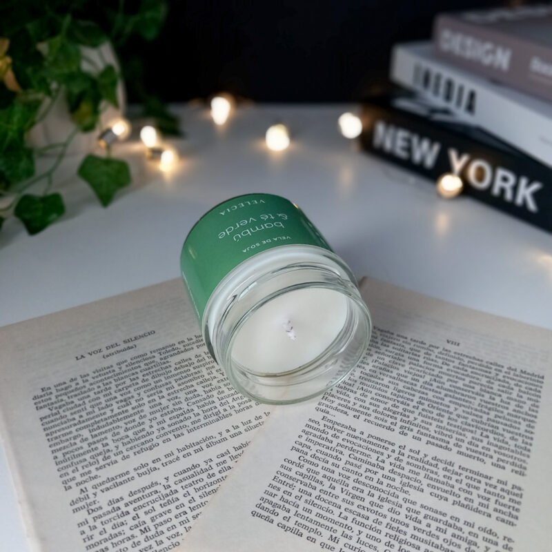 Vela aromática Bambú y Té verde
