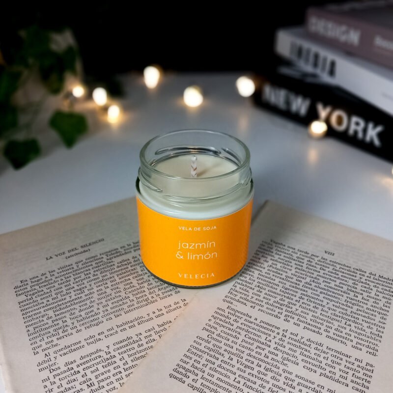 Vela aromática Jazmín y Limón