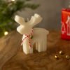 Reno de Navidad Vela decorativa