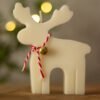 Reno de Navidad Vela decorativa