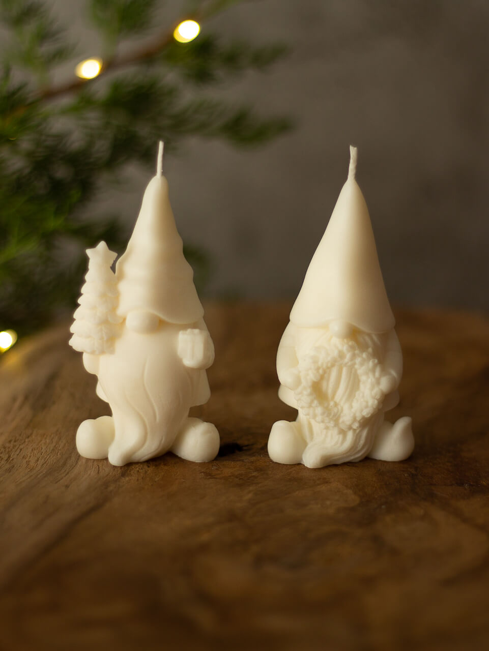 Enanos Navideños Velas decorativas