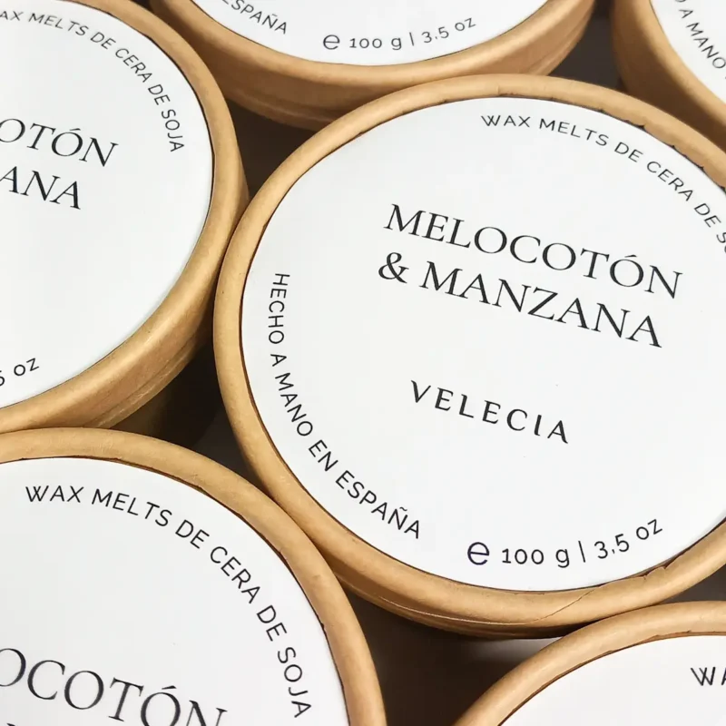 Wax melts manzana y melocotón